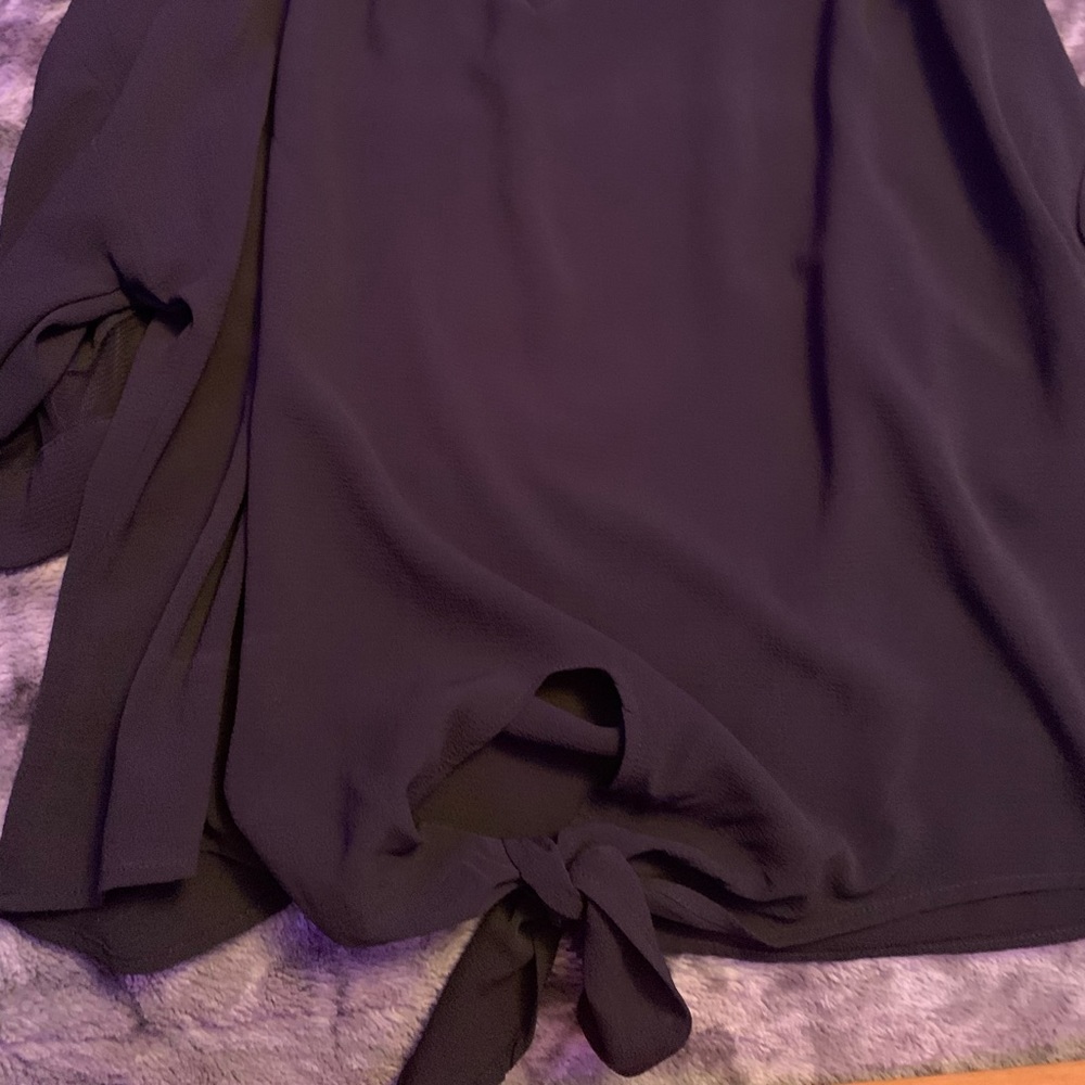 Black dress shirt